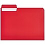 Staples File Folder, 1/3-Cut Tab, Letter Size, Plastic, Assorted Colors, 18/Box (ST62540)~#|#~8C9DBC54-AAC1-47D2-BEA42EA29B89B28C_sc7