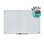 U Brands Glass Dry-Erase Whiteboard, 3' x 2' (3970U00-01)~#|#~8C9E4D69-0586-4481-90BE22B22166AFAB_sc7