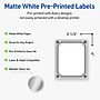 Avery Rectangle Multipurpose Labels, 4" x 3-1/3", White, 40/Pack (19479370598)~#|#~8C9FD430-26E0-4973-AD2B2730D54A5986_sc7