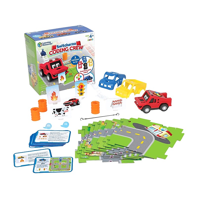 Learning Resources Switcheroo Coding Crew Activity Set (LER3108) image 1