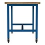 Learniture Ideate Series 72"W x 36"D Butcher Block Table, Beige/Brilliant Blue (LNT-NOR3009BB-BB-PK-SO)~#|#~8CAA3074-2EEC-4A20-BF6ECCB0C24F3540_sc7