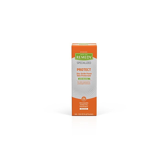 Medline Remedy Specialized Zinc Oxide Paste with Menthol, 0.14 oz
