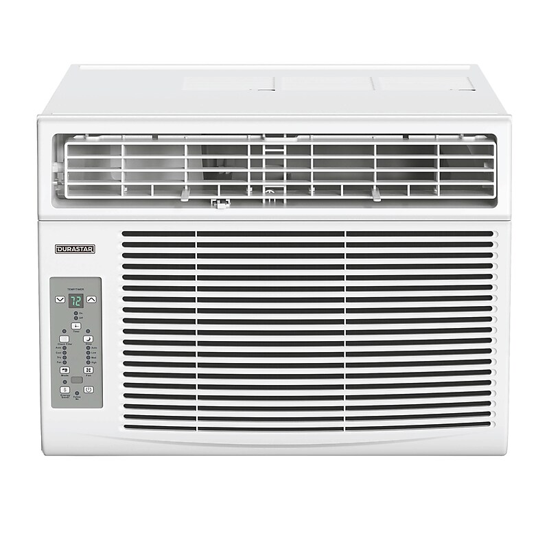 Durastar 115-Volt 8000 BTU 8000 (BTU DOE) Window Air Conditioner with Remote, White (DRWAC081XNA1) image 1