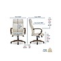 Thomasville Furniture Lockhart Ergonomic Bonded Leather Swivel Executive Chair, Cream (51494-CRM)~#|#~8CB97F43-9F2A-461B-84EB5678EF8D83C2_sc7