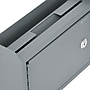 AdirOffice Steel Multipurpose Drop Box Interoffice Mailbox, Medium, Gray (631-02-GRY-PKG)~#|#~8CBD57D9-622D-4C43-B3CE83CBF3017B39_sc7