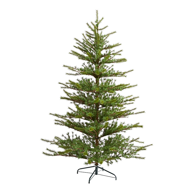 Nearly Natural 7' Vancouver Mountain Pine Artificial Christmas Tree with 374 Bendable Branches (T2012) image 1