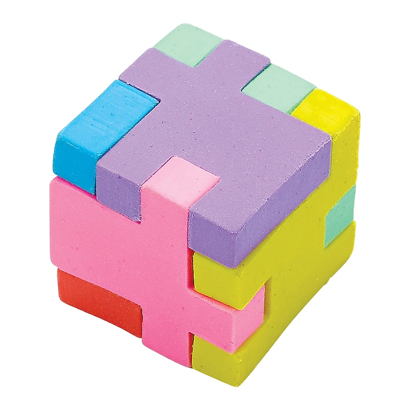 Party City Puzzle Erasers, 12/pack (AM396712-NS) image 1