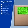 Avery Rectangle Multipurpose Labels, 5" x 8-1/8", Neon Green, 80/Pack (94259)~#|#~8CC1FAD5-DE10-479E-91916576CC5112BE_sc7