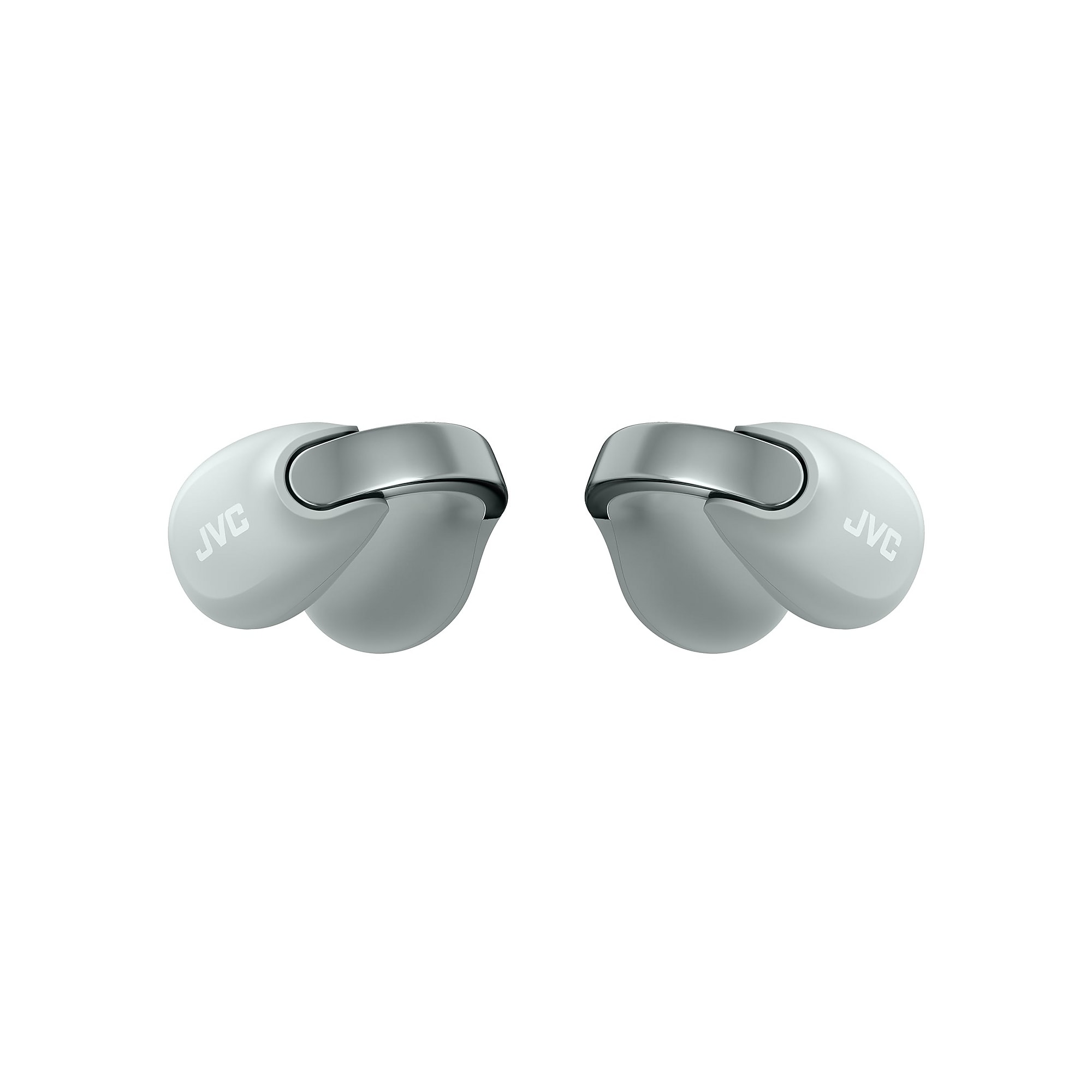 JVC Nearphones Wireless Open-Ear Earbuds, Bluetooth, Ice Grey (HANP1TH) Sansujyuku sansujyuku.com