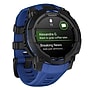 Garmin Instinct 3 Smartwatch, GPS, 45mm, Black & Bolt Blue Silicone Band (010-02936-03)~#|#~8CC4BDDD-AB4D-4E99-8FF1CCD8040AF522_sc7