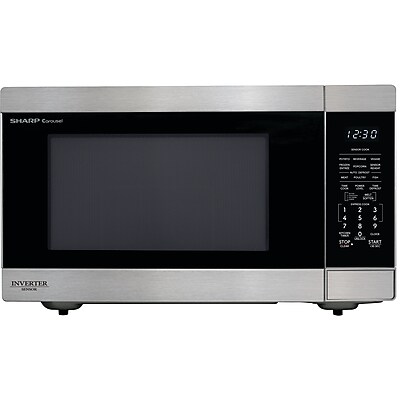 Sharp 2.2 Cu. Ft. Countertop Microwave Oven, Stainless Steel (ZSMC2266KS) Simolary simolary.com