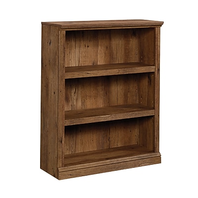 Sauder Select 44″H 3-Shelf Bookcase, Vintage Oak (426425) Simolary simolary.com