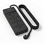 Staples TECH 12-Outlet 2-USB Port Surge Protector, 8', 3900 Joules, Black (ST62774)~#|#~8CCDE69E-E421-4AB9-93A05E54C133ABE1_sc7