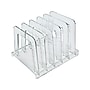 Azar Acrylic Compact File Sorter, Clear (300358)~#|#~8CCFDD1E-32AF-4FF3-A59ED67D5E37E98F_sc7