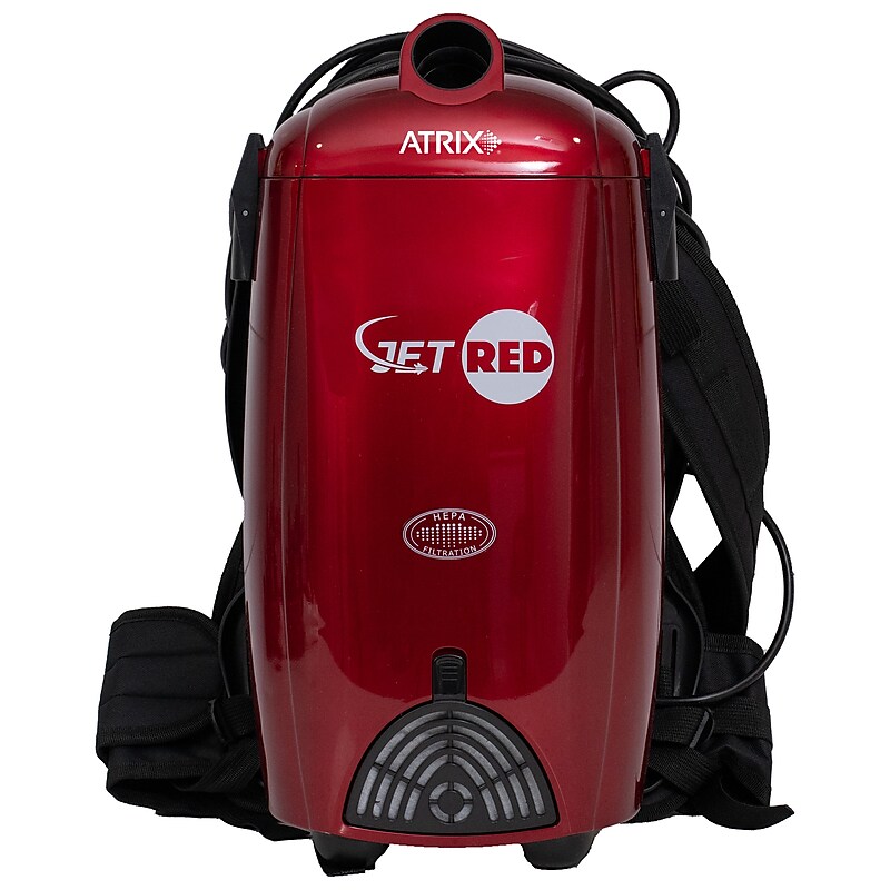 Atrix Jet Red Backpack Vacuum, Red (JR8BPV) image 1
