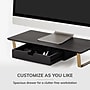 Anji Mountain Mango Wood & Metal Monitor Stand with Two USB Ports and Drawer, Black and Gold (MS-BLK-06GLD-PD)~#|#~8CD19032-9BCE-41BB-8A3F786541D1EA16_sc7