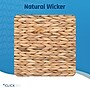 ClickDecor Farmhouse Storage Chest Trunk, Wicker, Natural (FUCN10054B)~#|#~8CDBCAB7-B4D6-410A-BAE013FAE283D92F_sc7