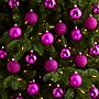 Nearly Natural Holiday Christmas Pink Shatterproof Ornament Set, 2.5", 30/Set (D1055-PK)~#|#~8CDD5D5A-0A6D-428C-9CA5E29F21A7E4AA_sc7