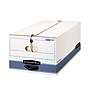 Bankers Box Stor/File Medium-Duty FastFold File Storage Boxes, String & Button, Legal Size, White/Blue, 12/Carton (00705)~#|#~8CDD76B6-1787-4D38-990CE3A5AC5D79E6_sc7