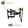 Kanto Full Motion Corner TV Mount for 37" - 70" TVs, Black (PDC650)~#|#~8CE23E57-ED3D-4C82-B1788A6C9FC259F0_sc7