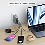 Satechi 145W USB-C 4-Port GaN Travel Charger, Space Gray (ST-W145GTM)~#|#~8CE3A59E-FE15-4687-8C0E755CDE91CB60_sc7