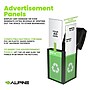 Alpine Industries GS Series Steel Recycling Bin, 40 Gallon, Green (ALP471-40-GS-S)~#|#~8CE73225-B30C-4B9C-BAF58B76D642C5EC_sc7
