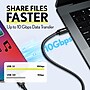 Overtime C82 100W Fast Charging 6 ft Braided USB C to USB C Cable, Black (OCC82BK)~#|#~8CE8CFE9-1E85-47F8-A122FB76C5C66537_sc7