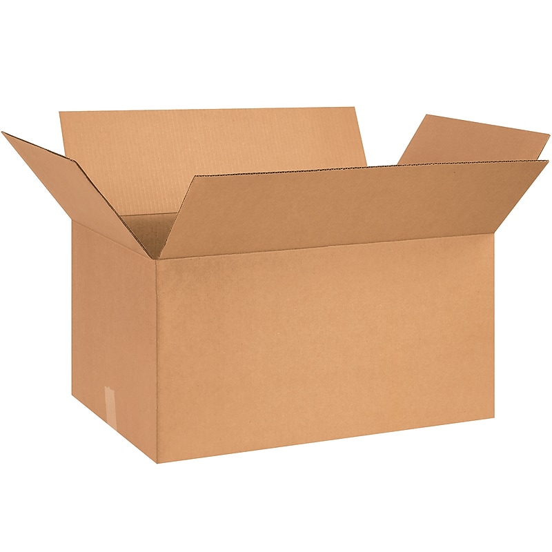 24" x 15" x 12" Shipping Boxes, 32 ECT, 20/Bundle (241512) image 1