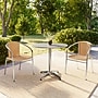Flash Furniture Lila Indoor-Outdoor 31.5'' Round Table Set with 2 Rattan Chairs, Beige (TLH32RD020BGCH2)~#|#~8CF2A54C-F1E2-4D49-9161D78493E97D91_sc7