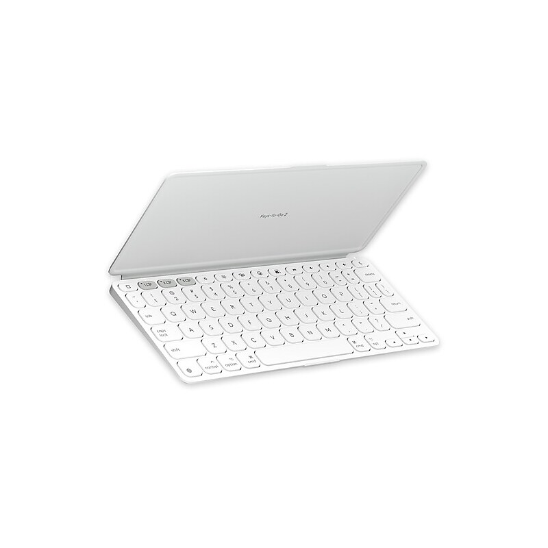 Logitech Keys-To-Go 2 Plastic 10" Keyboard for iPad, Pale Gray (920-012920) image 1