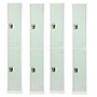 AdirOffice 72" 2-Tier Misty Green Storage Locker, 4/Pack (ADI629-202-MGRN-PKG-4)~#|#~8CF38D1F-2AA2-44A8-87DBA3270DF6814B_sc7