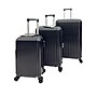 TUCCI FORTE Banda 3-Piece Hardside Spinner Carry-On Luggage Set, TSA Checkpoint Friendly (F0001-03PC-BLK)~#|#~8CF45919-1E2D-4066-953AF9A3C14EDD67_sc7