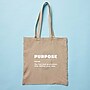 Recycled Cotton Twill Tote - Purpose - 5 Pack~#|#~8CF5E66A-3DFA-4DD4-A273CD28DA2025CF_sc7