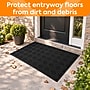Coastwide Professional™ Commercial Wiper/Scraper Floor Mat, 4' x 6', Black (CW23070)~#|#~8CF5FC84-5B23-41EB-B1B85435FC59C543_sc7