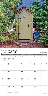 thumbnail image 2 of Outhouse Calendar 2026 Monthly Wall Calender 12 Ghana 2 of 9