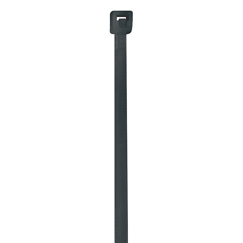 Partners Brand 18 lbs. Cable Tie, 4", Gray, 1000/Carton (CT422F) image 1