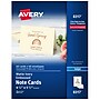 Avery Embossed General Use Note Cards, Matte Ivory, 60/Pack (08317)~#|#~8CF8A690-E7C2-45C4-8F58CB45330C85C1_sc7