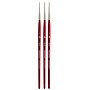 Princeton Velvetouch Short Handle Mixed Media Synthetic Round Brush, 3/Pack (PBXP3950R1-3)~#|#~8CFAB4CA-3D1C-4AA4-8AD3482EDBEE3795_sc7