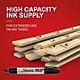 Sharpie King Size Permanent Markers, Chisel Tip, Black, 4/Pack (15661)~#|#~8CFBCD7F-D3E6-42DB-9D58A5071B6CFA85_sc7