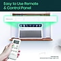 Hisense 115-Volt 12000 BTU Window Air Conditioner with Remote, WiFi Enabled, White (AAW12CW26)~#|#~8D023112-2CF7-4EB3-957CD68DF529BFCC_sc7