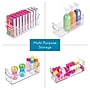 iDESIGN Medium Stackable Plastic Storage Bin, Clear (73430)~#|#~8D0AE01F-62B0-4510-B0C66C827E2A2A9D_sc7