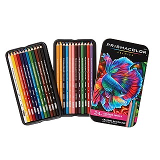 Prismacolor Premier Colored Pencils, Assorted Colors, 48/Set