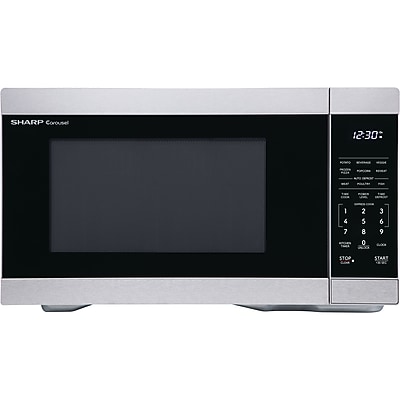 Sharp 1.1 Cu. Ft. Countertop Microwave Oven, Stainless Steel (ZSMC1162KS) Simolary simolary.com