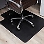 Mind Reader Hard Floor Chair Mat with Lip, 36" x 48'',Set of 2, Black (2OFFCMAT-BLK)~#|#~8D192459-D275-4A06-AD9BA5ABCF620D17_sc7