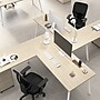 Bush Business Furniture Vista 72"W Computer Desk, Natural Elm (VSD172NE)~#|#~8D1D8720-87C8-40FF-B8E2CCF5C617479F_sc7