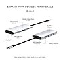 Satechi V3 USB-C 8K MultiPort Universal Docking Station for Laptops, Silver (ST-P8KES)~#|#~8D1EE030-E91B-4FFF-B5A739143B8E8FD5_sc7