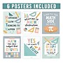 Hadley Designs 11" x 14" Boho Math Bulletin Board Classroom Decor Posters, 6/Set (HDDX004BEB10P)~#|#~8D22068E-69A6-4961-896213201E92CC60_sc7