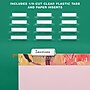 Global Printed Products Heavy Duty Hanging File Folder, 1" Expansion, Straight-Cut, Letter Size, Abstract Floral, 12/Pack~#|#~8D23DC5B-4419-48A3-AD18032C7C32A3DB_sc7