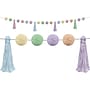 Teacher Created Resources Pom-Poms and Tassels Garland, 5" x 5', Pastel Pop, 3 Packs/Bundle (TCR9207-3)~#|#~8D2F47E5-2263-49FC-97E47AE058C37C89_sc7