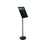Azar Sign Holder, 11.25" x 46.5", Freestanding, Black, Plastic (300357-BLK)~#|#~8D313F4B-666D-47AC-B573D870E25C9FCB_sc7